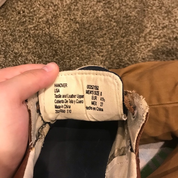 Vintage Faded Glory boat shoes. Fair condition. - Picture 5 of 5